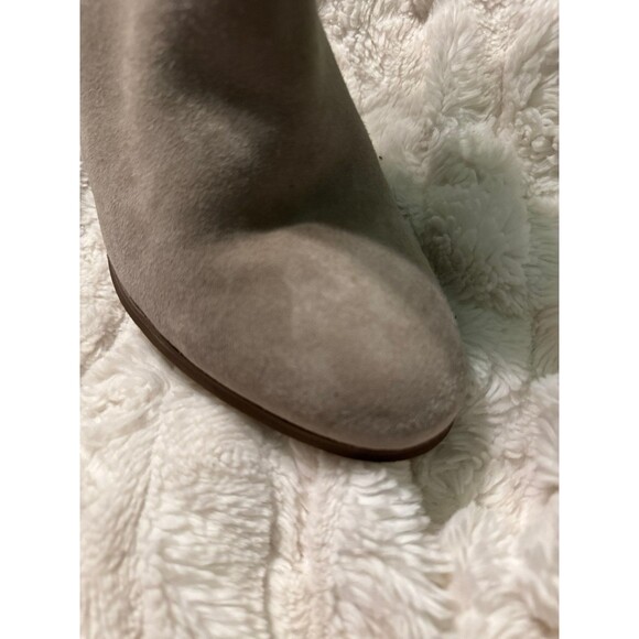 Vionic Womens Perk Kaylee Ankle Boots 10 Suede Knit Heel - Picture 10 of 11